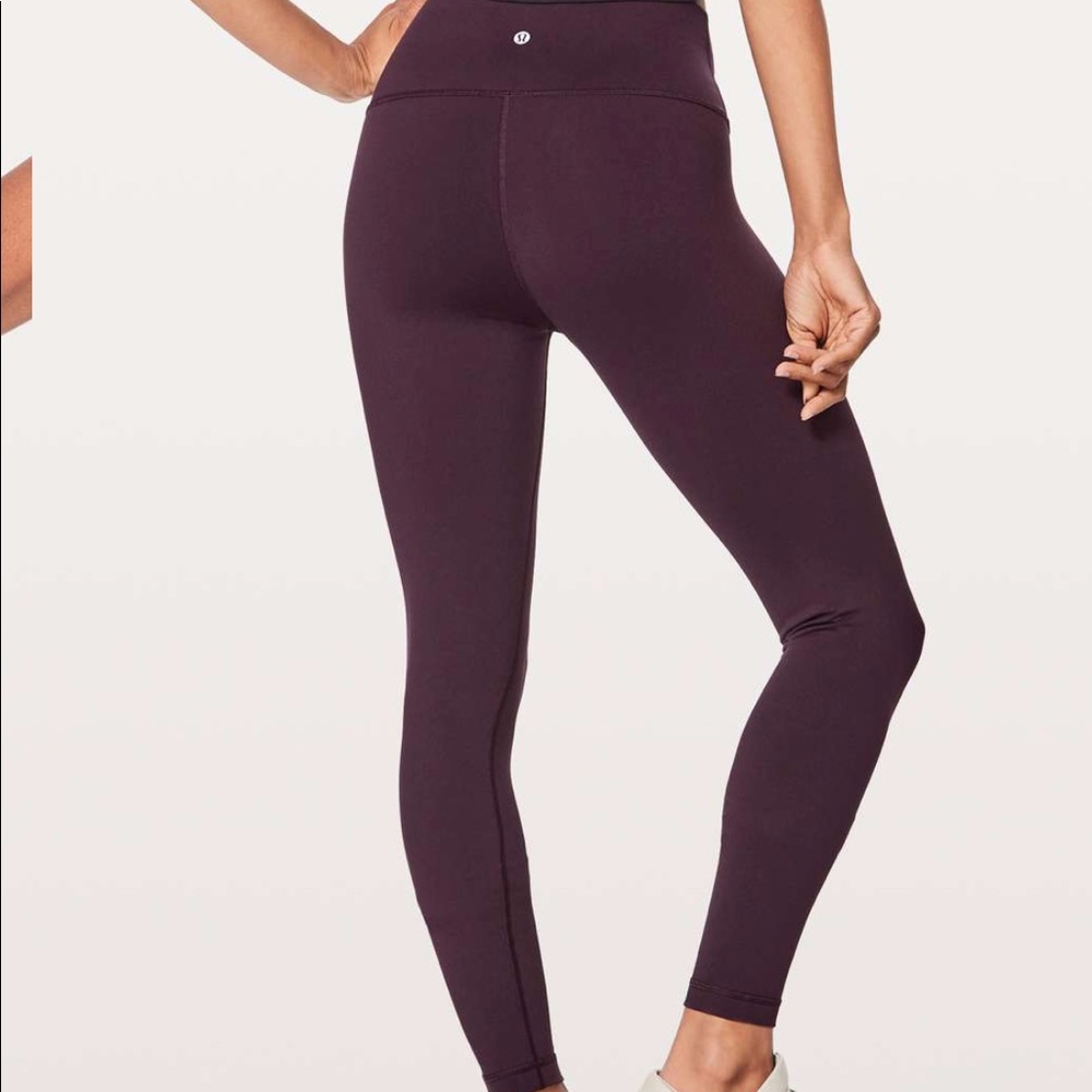 Lululemon High Rise Wunder Under 28" Leggings